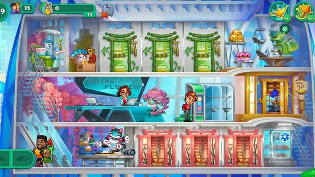 Grand Hotel Mania level 56, 57_Royal Flower_hotel 6 смотреть онлайн