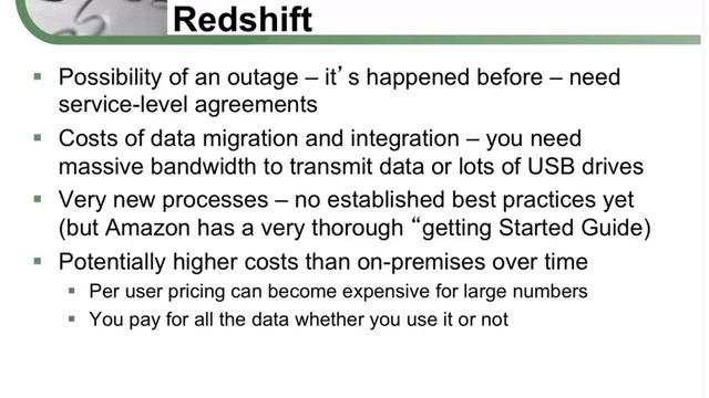 Seeing RedShift: How Amazon Changed Data Warehousing Forever смотреть онлайн