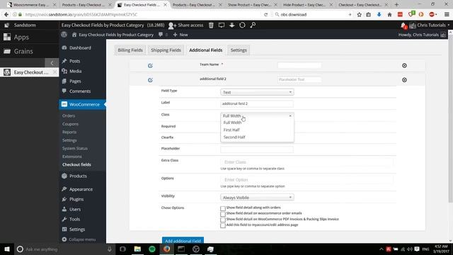 Create Custom Checkout Fields by Product Category | WooCommerce 2017 Tutorial смотреть онлайн