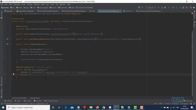 Présentation de Thymeleaf avec Spring Boot смотреть онлайн