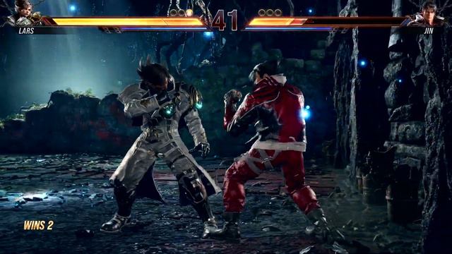 Tekken 8 Gameplay - Jin VS Lars (Sanctum Stage ) 1080(60fps) | Alpha Test.