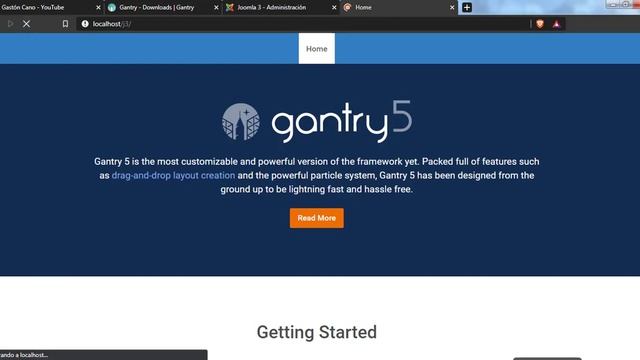 08 - TUTORIAL COMO INSTALAR GANTRY EN JOOMLA | FÁCIL | OCTUBRE 2020 смотреть онлайн