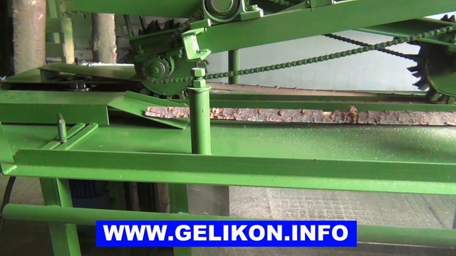 Станок горбыльно-перерабатывающий ГП-500-3 (с 3 рябухами, раздвижными пилами)горбыль пилить на доски