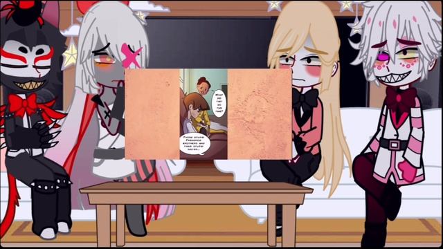 Hazbin hotel react to alastor (sad alastor) [mama’s boy] {family dinner} {look in description} смотреть онлайн