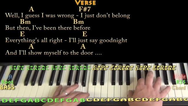 Friends in Low Places (Garth Brooks) Piano Cover Lesson in A with Chords/Lyrics смотреть онлайн