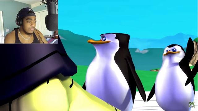 UPCOMING RAPPER REACTS/ DEVILARTEMIS/ PERFECT CELL VS PENGUINS OF MADAGASCAR 1-3/ OH THEY WILDIN!!! смотреть онлайн