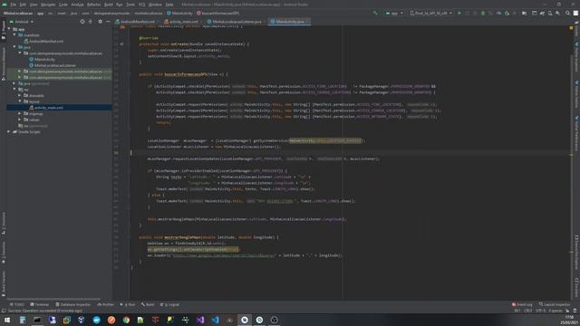 Minha Localização (Uso do GPS) - Android Studio - Java смотреть онлайн