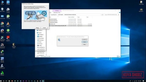 How to ADD Epson L110 Driver to Epson 120