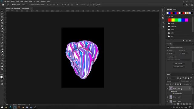 Creating Gradient Poster Design using Photoshop 2020 | Photoshop Tutorial смотреть онлайн