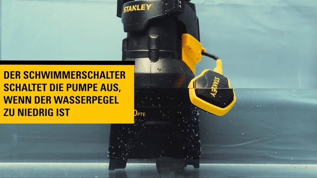 STANLEY - SXUP750PTE - MULTIFUNKTIONS-TAUCHPUMPE