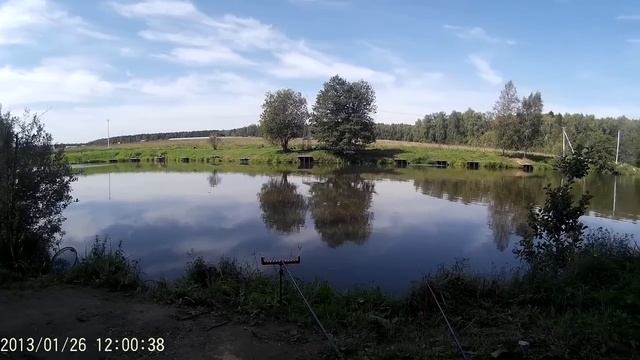 Ловля карпа на фидер на платнике ( Стрелецкий ручей) смотреть онлайн