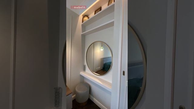 Установили классный шкаф в спальную комнату - стиль неоклассика смотреть онлайн