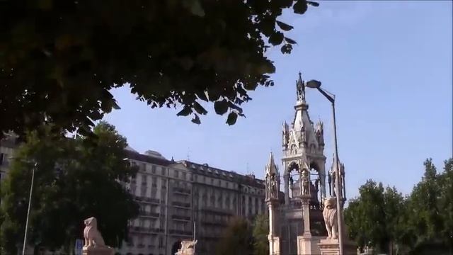 A walk in Geneva - Canon Legria HF R506 Test смотреть онлайн