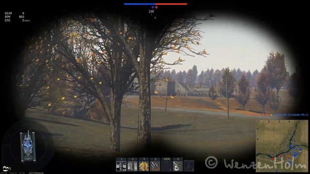 War Thunder [1.63] | Обзор Cromwell Mk.V смотреть онлайн