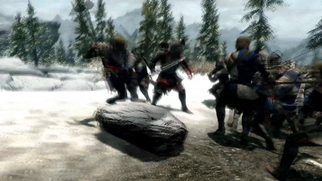 Battle For Helgen Skyrim NPC War