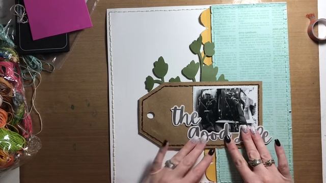 Scrapbook Nerd DT | Scrapbook Layout Process