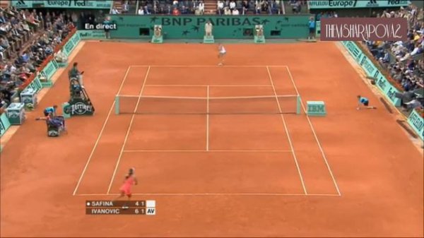 Ana Ivanovic vs Dinara Safina RG 2008 Highlights