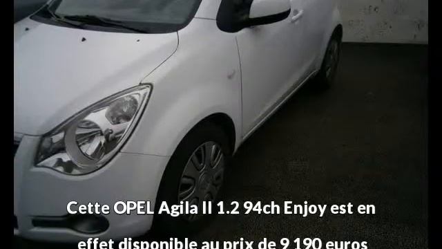 OPEL Agila II 1.2 94ch Enjoy à MILLAU - Une occasion Autotransac смотреть онлайн