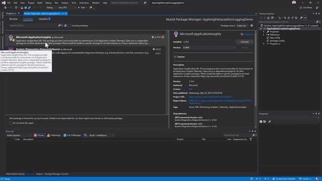 Episode #67 - Working with Azure Application Insights for Exception Logging смотреть онлайн