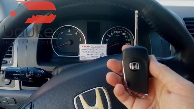 Ключ за Honda CR V 2008г. Изработка на дубликат смотреть онлайн
