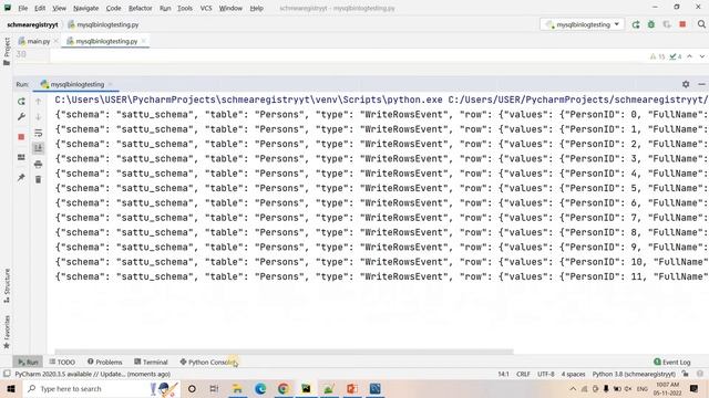 Adding RESUME Capability while working with MySQL Binlog Streamer смотреть онлайн