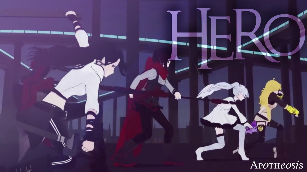 RWBY AMV - Hero смотреть онлайн