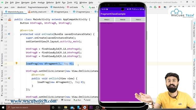 Managing Fragment Backstack in Android | Android Studio Tutorial смотреть онлайн