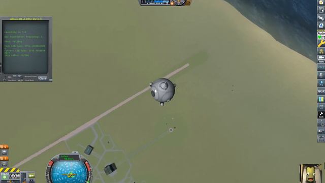 Allium 1 - Kerbal Space Program Career With kOS смотреть онлайн