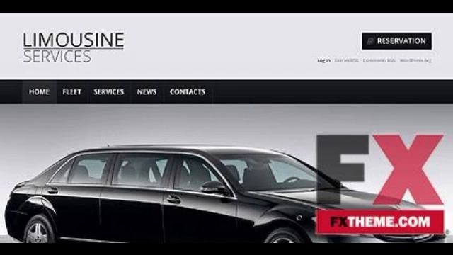 White Limousine Services WordPress Theme by Mercury Word by Chester Russel смотреть онлайн