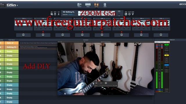 Zoom G5n Patch Creation Metallica Nothing Else Matters Example no talking смотреть онлайн