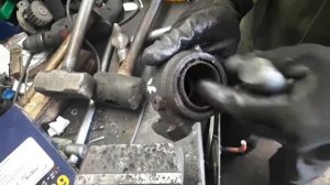 Chevrolet Epica замена подшипника правого привода КП часть 2