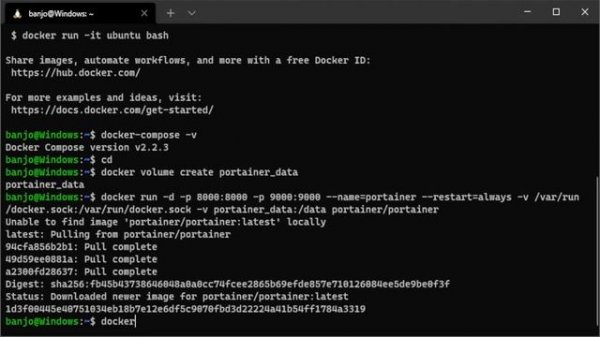 Install Docker Desktop and Run Portainer