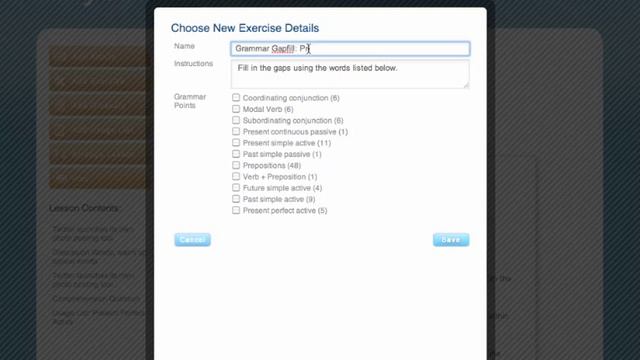 (9) Adding a grammar gap-fill exercise to a LingleOnline lesson. смотреть онлайн