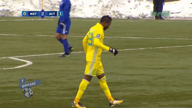 КПЛ-2018. 2 ТУР. ЖЕТЫСУ - АСТАНА 0:1 (П .ТВУМАСИ) смотреть онлайн