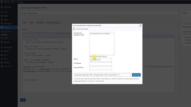 Tikweb Add-on Contact Form 7 – MailPoet 3 WordPress Plugin Features and Tutorial смотреть онлайн