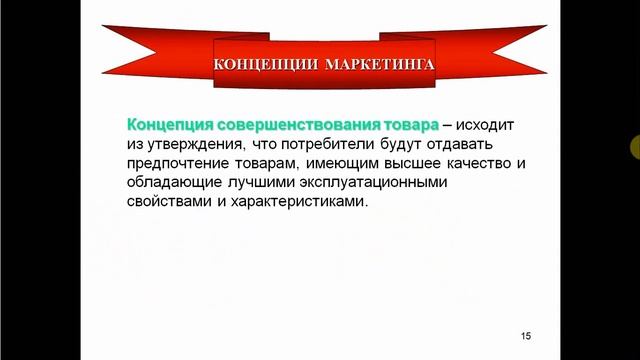 Видеоурок (Маркетинг) смотреть онлайн