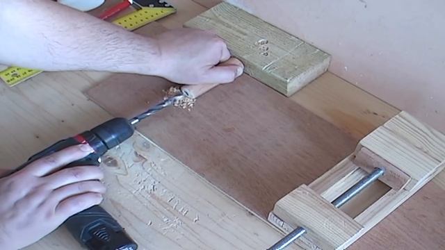How To Make A Wooden Vise. Making A Drill Press Vise. Handmade, Part 2
