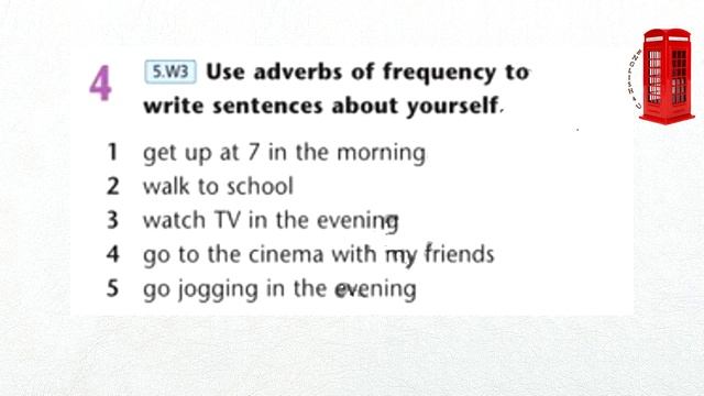 Excel 5 grade, Use of English 7b / Adverbs of frequency / Talking about habits смотреть онлайн