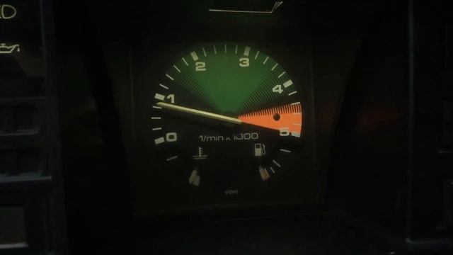 Работа тахометра на VW T3 1.6 Diesel смотреть онлайн