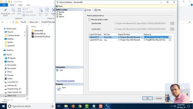 How to Restore Database in MS SQL Server 2016 смотреть онлайн