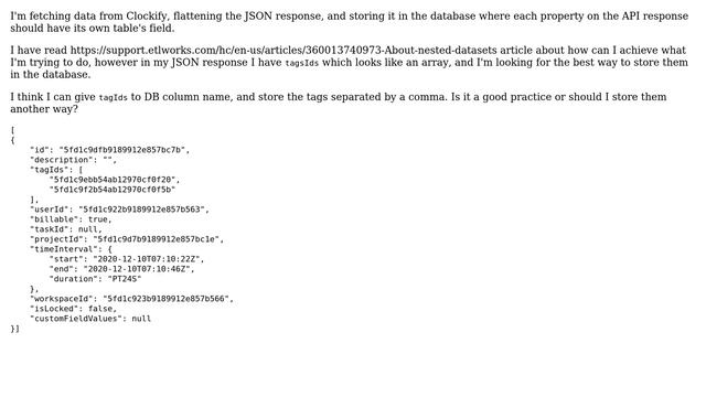 Software Engineering: Best practice to flatten JSON object and store it database смотреть онлайн