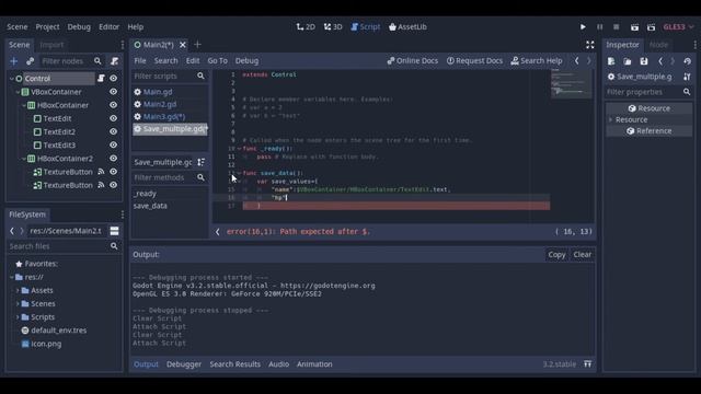How to save and load data from a file in Godot! смотреть онлайн