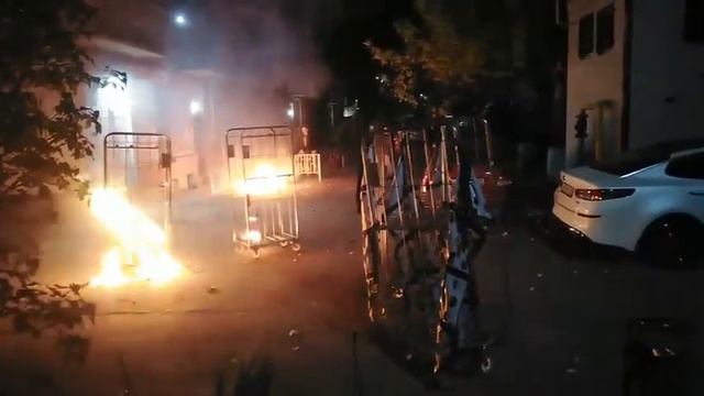 Пожар на Б. Бульварной (взято из группы "Таганрог" в Вк) смотреть онлайн
