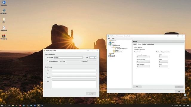 Как установить собственный почтовый сервер на Windows. hMailServer смотреть онлайн