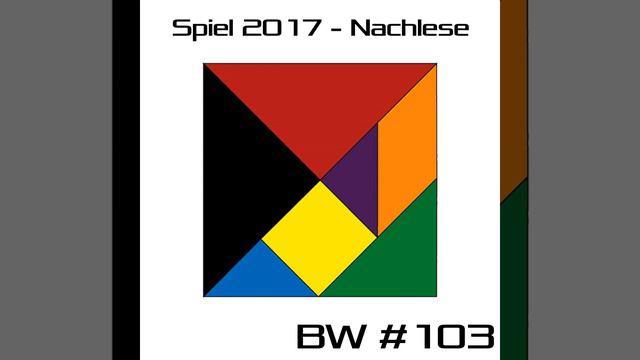 BW103 - Spiel 2017 - Nachlese смотреть онлайн