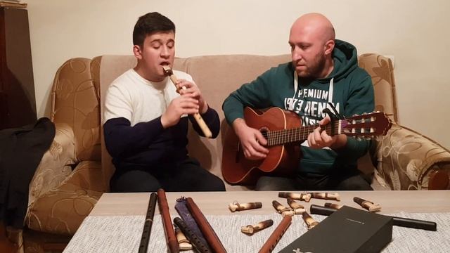 Armenian duduk key G# made by master Galstyan. Duduk and Guitar mix "Armenian Dance Taltala" смотреть онлайн