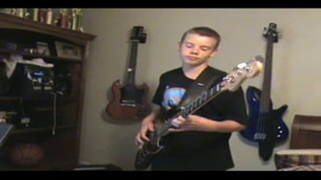 green day - the simpsons theme bass cover смотреть онлайн