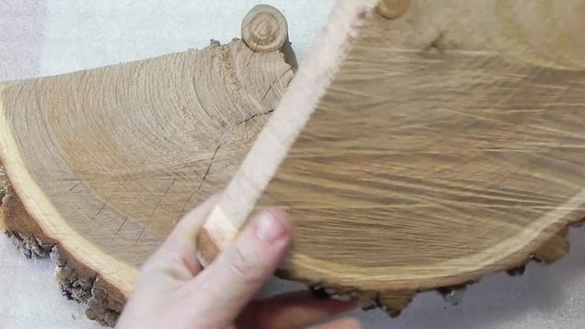 Торцевой спил Клена. Заготовка для стабилизации смотреть онлайн