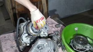 Разборка двигателя,снятие коленвала с китайского мотоцикла Racer enduro R150JY