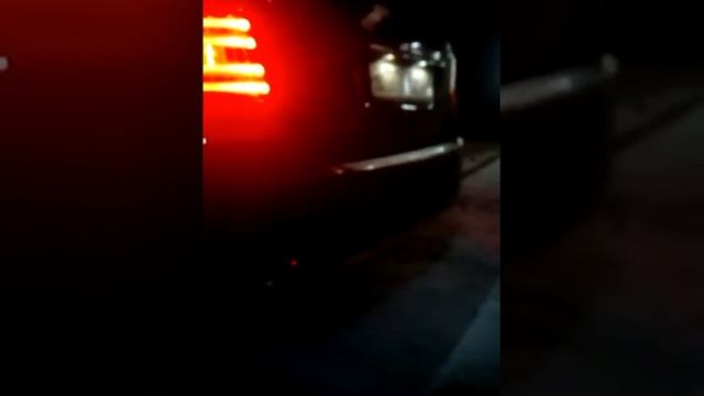 GL-500 тюнинг выхлопа - замена задних банок на пламягасители.mp4